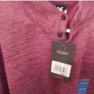Zeroxposur men's size xxl cranberry fleece pullover